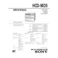 SONY HCDMD5 Manual de Servicio