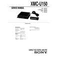 SONY XMC-U150 Manual de Servicio