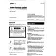 SONY PSLX120D Manual de Usuario
