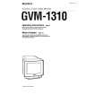 SONY GVM-1310 Manual de Usuario