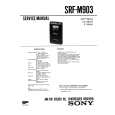 SONY SRFM903 Manual de Servicio