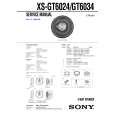 SONY XSGT6034 Manual de Servicio