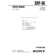 SONY SRF56 Manual de Servicio