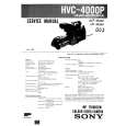 SONY HVC4000P Manual de Servicio