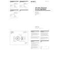 SONY XS-F1720 Manual de Usuario