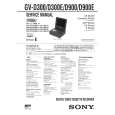 SONY GVD900/E Manual de Servicio