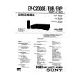 SONY EVC2000E/EUB/EVP Manual de Servicio