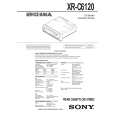 SONY XR-C6120 Manual de Usuario