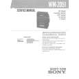 SONY WM2051 Manual de Servicio