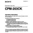 SONY CPM-203CK Manual de Usuario