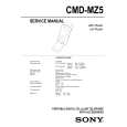SONY CMDMZ5 Manual de Servicio