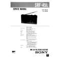 SONY SRF45L Manual de Servicio