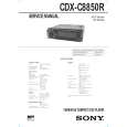 SONY CDXC8850R Manual de Servicio