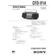 SONY CFDV14 Manual de Servicio