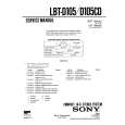 SONY LBTD105CD Manual de Servicio