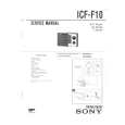 SONY ICF-F10 Manual de Servicio