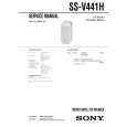 SONY SSV441H Manual de Servicio