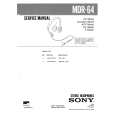 SONY MDR64 Catálogo de piezas